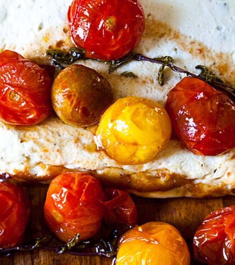 Baked Goat Ricotta